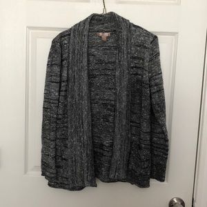 Gray sweater/cardigan